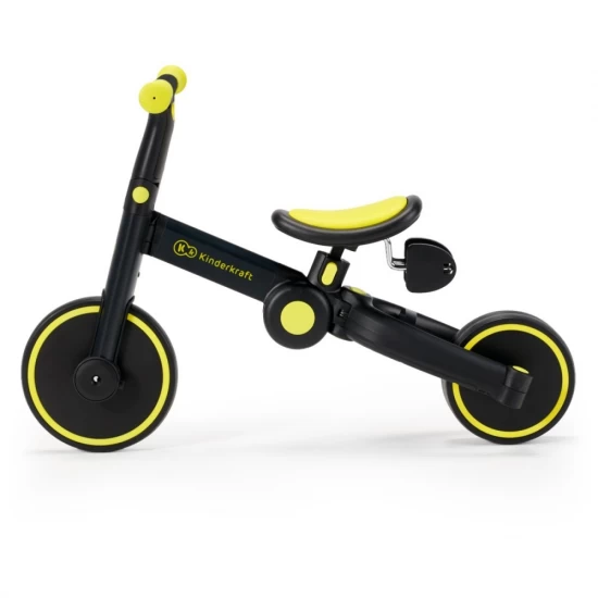 Bicicleta de echilibru / tricicleta Kinderkraft 4Trike Black Volt