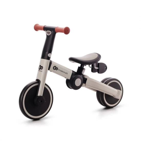 Bicicleta de echilibru/tricicleta pliabila Kinderkraft 4Trike Silver Grey Bicicleta de echilibru/tricicleta pliabila Kinderkraft 4Trike Silver Grey
