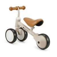 Tricicleta copii Kinderkraft Cutie Light Beige, scaun reglabil, varsta 1-3 ani