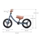 Bicicleta fara pedale Kinderkraft 2Way Next Blue Sky 12 inch Bicicleta fara pedale Kinderkraft 2Way Next Blue Sky 12 inch