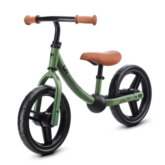 Bicicleta fara pedale Kinderkraft 2Way Next Light Green 12 inch Bicicleta fara pedale Kinderkraft 2Way Next Light Green 12 inch