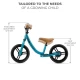 Bicicleta fara pedale Kinderkraft Space Dark Blue