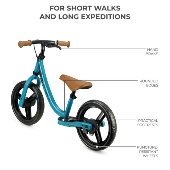 Bicicleta fara pedale Kinderkraft Space Dark Blue