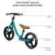 Bicicleta fara pedale Kinderkraft Space Dark Blue