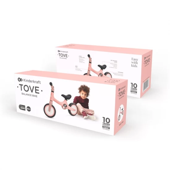 Bicicleta fara pedale Kinderkraft Tove roz Bicicleta fara pedale Kinderkraft Tove roz
