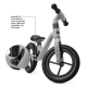 Bicicleta fara pedale Kinderkraft Xploit Moonsilver Bicicleta fara pedale Kinderkraft Xploit Moonsilver