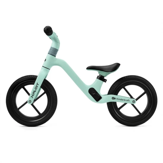 Bicicleta fara pedale Kinderkraft Xploit Turcoise
