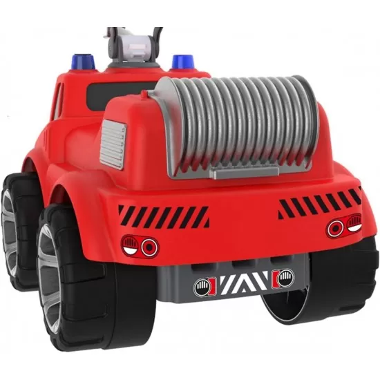 Masina de pompieri cu scaun Maxi Firetruck Big Masina de pompieri cu scaun Maxi Firetruck Big