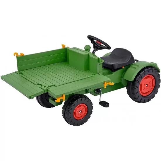 Tractor cu pedale, platforma si claxon Fendt Big Tractor cu pedale, platforma si claxon Fendt Big