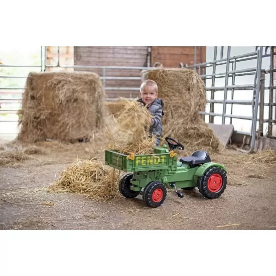 Tractor cu pedale, platforma si claxon Fendt Big Tractor cu pedale, platforma si claxon Fendt Big