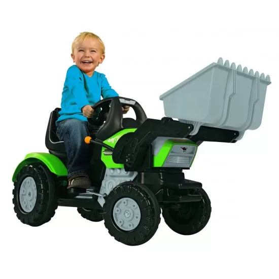 Tractor John XL cu pedale si incarcator Big Tractor John XL cu pedale si incarcator Big