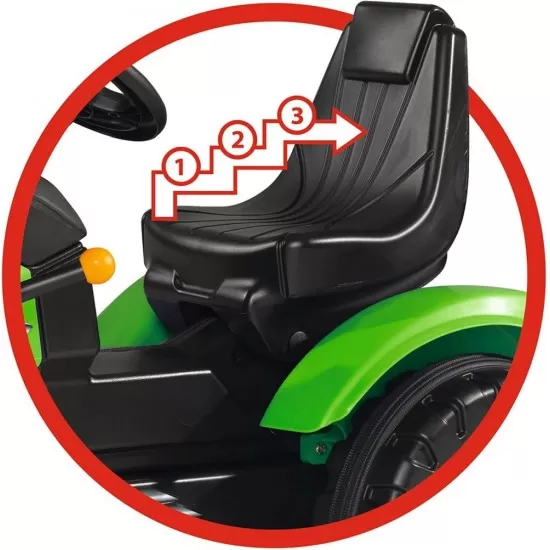 Tractor John XL cu pedale si incarcator Big Tractor John XL cu pedale si incarcator Big