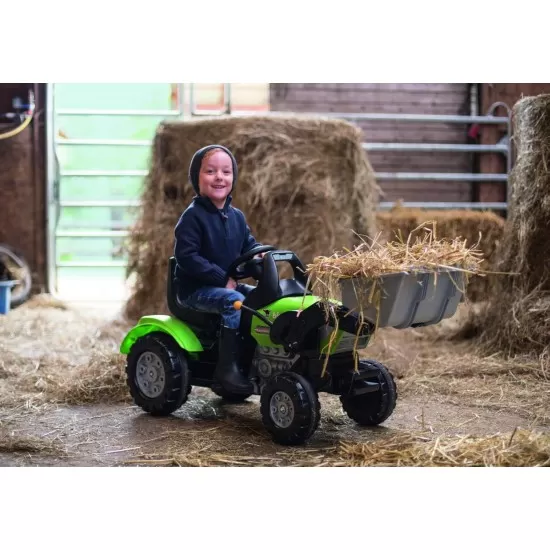 Tractor John XL cu pedale si incarcator Big Tractor John XL cu pedale si incarcator Big
