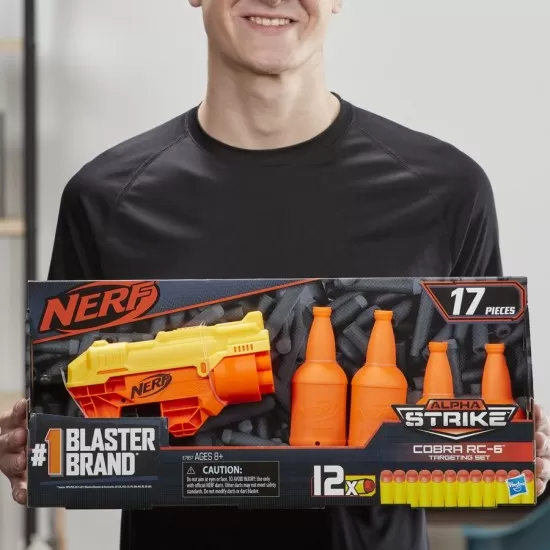 Blaster Nerf Alpha Strike Cobra RC 6 TGT Blaster Nerf Alpha Strike Cobra RC 6 TGT