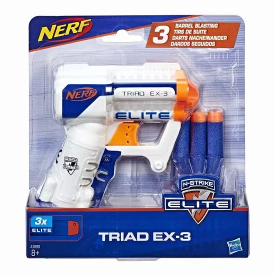 Blaster Nerf Elite Triad EX3 Blaster Nerf Elite Triad EX3