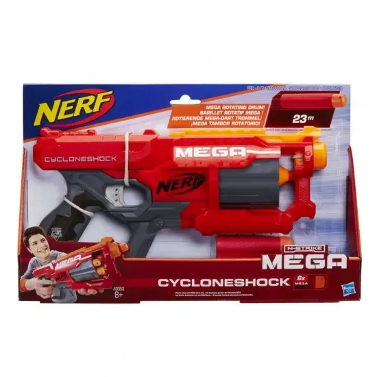 Blaster Nerf N-Strike Mega Cycloneshock Blaster Nerf N-Strike Mega Cycloneshock