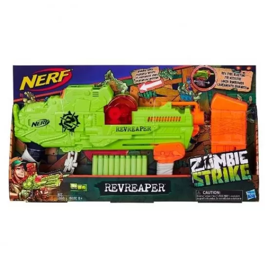 Blaster Nerf Zombie Strike Revreaper Blaster Nerf Zombie Strike Revreaper
