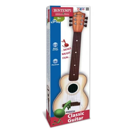 Chitara clasica din plastic cu 6 coarde Bontempi 55 cm Chitara clasica din plastic cu 6 coarde Bontempi 55 cm