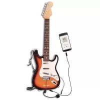 Chitara electronica Rock cu casti si microfon Bontempi