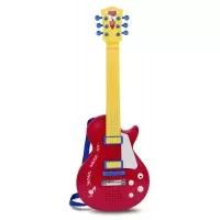 Chitara electronica Bontempi Rock rosu si galben