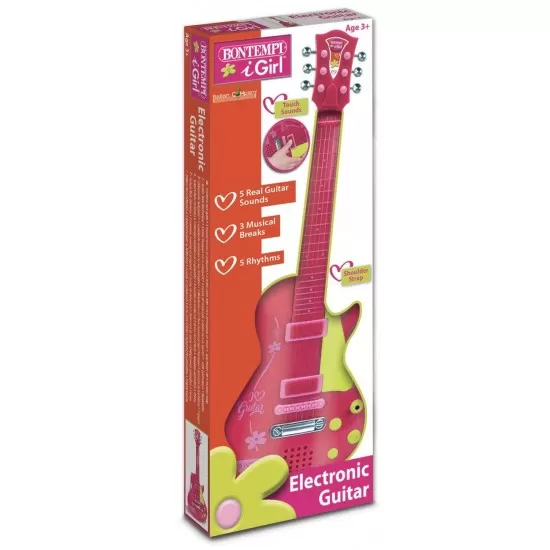 Chitara electronica Bontempi Rock roz