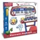 Orga electronica Bontempi rosie cu microfon si scaun Orga electronica Bontempi rosie cu microfon si scaun