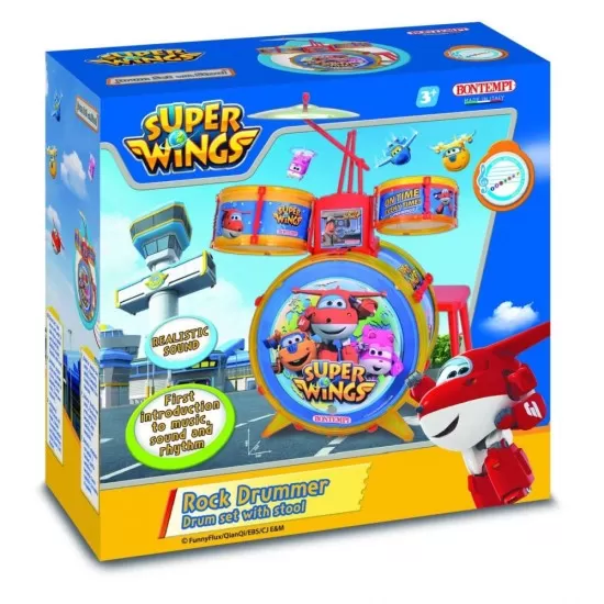 Set de tobe Super Wings Bontempi