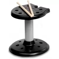 Set tobe de metal 4 piese cu scaunel Bontempi rosu