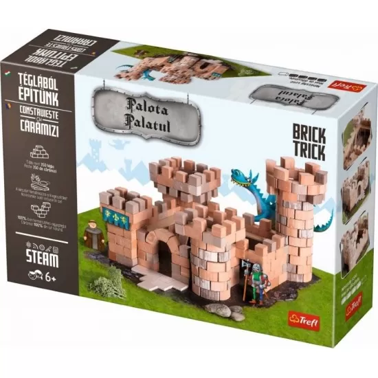 Set constructie Brick Trick Palat din caramidute ceramice Set constructie Brick Trick Palat din caramidute ceramice