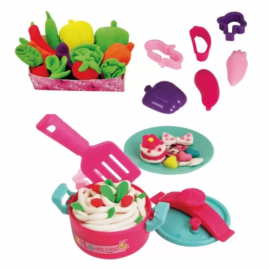 Bucataria de plastilina Minnie cu accesorii Bucataria de plastilina Minnie cu accesorii