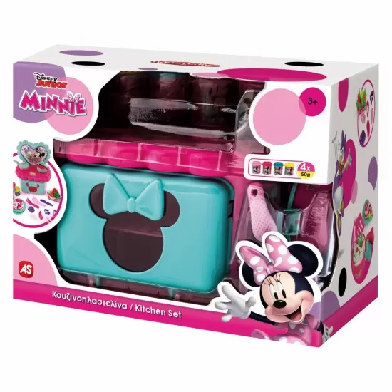 Bucataria de plastilina Minnie cu accesorii Bucataria de plastilina Minnie cu accesorii