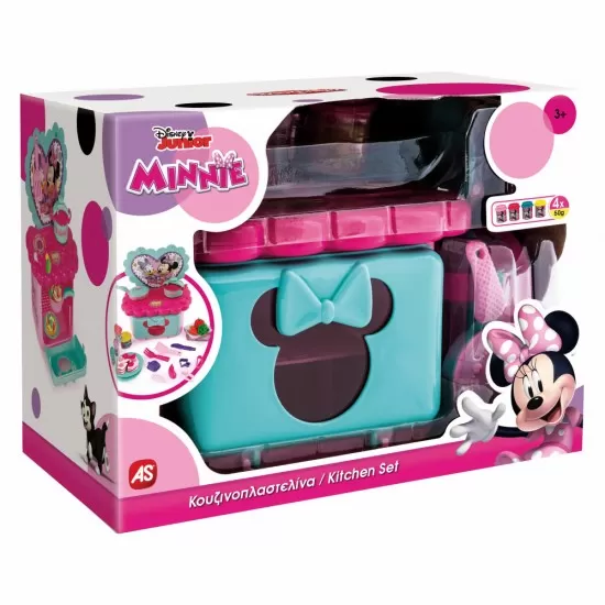Bucataria de plastilina Minnie cu accesorii Bucataria de plastilina Minnie cu accesorii