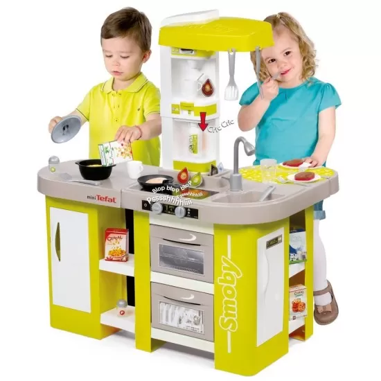 Bucatarie Smoby Tefal Studio XL cu sunete si 36 accesorii Bucatarie Smoby Tefal Studio XL cu sunete si 36 accesorii