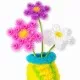 Set creativ Bunchems Bendy Sticks pentru modelat - 345 piese Set creativ Bunchems Bendy Sticks pentru modelat - 345 piese