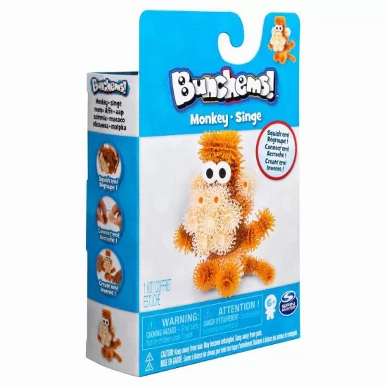 Set creativ Bunchems - Maimutica prietena Set creativ Bunchems - Maimutica prietena