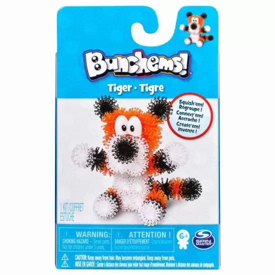 Set creativ Bunchems - Prietenul tigrisor Set creativ Bunchems - Prietenul tigrisor