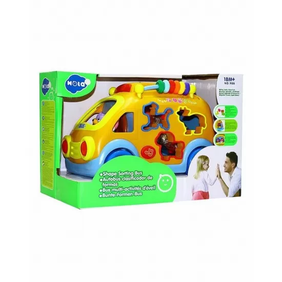 Camioneta cu forme, sunete si lumini Hola Toys Camioneta cu forme, sunete si lumini Hola Toys