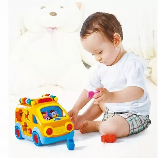 Camioneta cu forme, sunete si lumini Hola Toys Camioneta cu forme, sunete si lumini Hola Toys