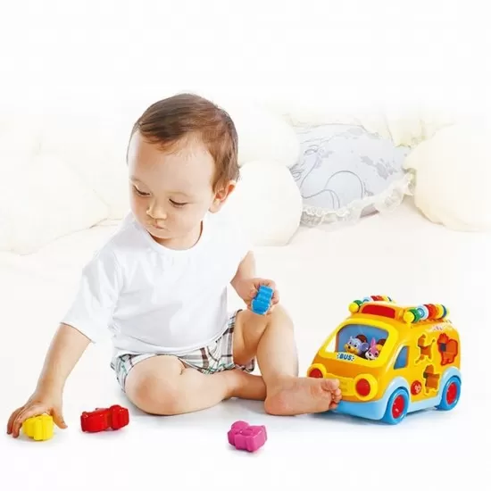 Camioneta cu forme, sunete si lumini Hola Toys Camioneta cu forme, sunete si lumini Hola Toys