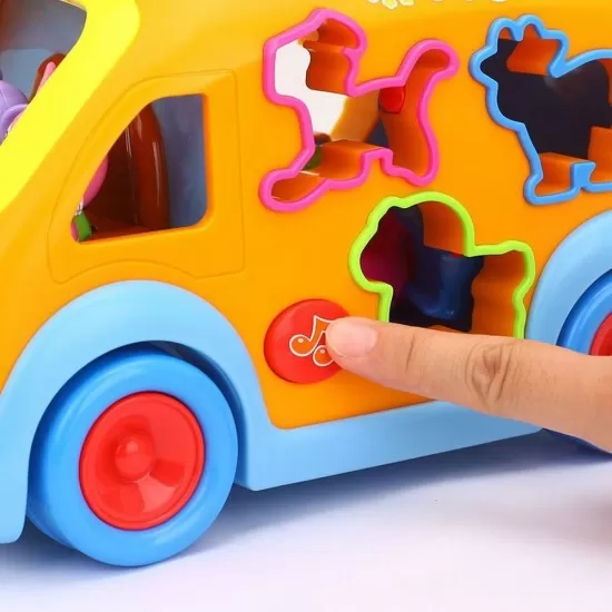 Camioneta cu forme, sunete si lumini Hola Toys Camioneta cu forme, sunete si lumini Hola Toys