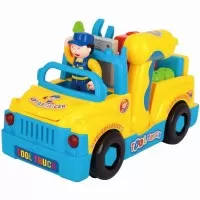 Camionul cu unelte al micului mecanic