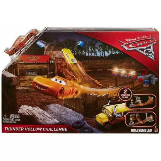 Set de joaca Cars 3 - Thunder Challenge Set de joaca Cars 3 - Thunder Challenge