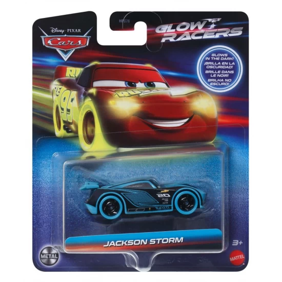 Masinuta metalica Glow Racers Cars Jackson Storm 1:55 Masinuta metalica Glow Racers Cars Jackson Storm 1:55