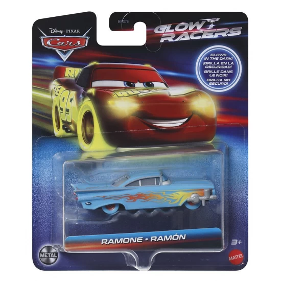 Masinuta metalica Ramon Cars Glow Racers 1:55 Masinuta metalica Ramon Cars Glow Racers 1:55