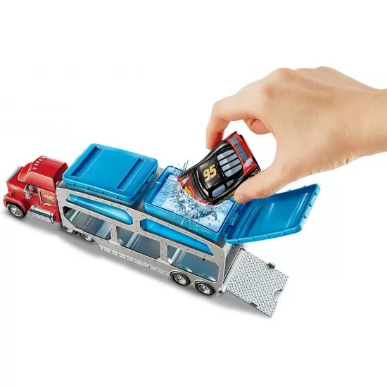 Camion spalatorie Mack Cars Culori Schimbatoare cu masinuta Camion spalatorie Mack Cars Culori Schimbatoare cu masinuta