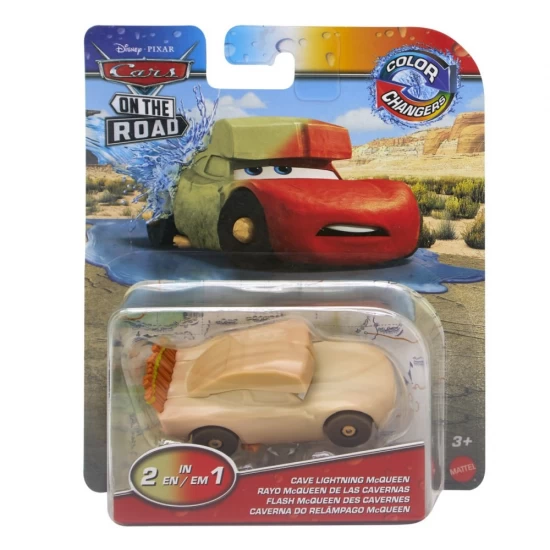 Masinuta Cars Cave Fulger Mcqueen cu culori schimbatoare Masinuta Cars Cave Fulger Mcqueen cu culori schimbatoare