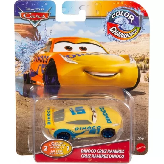 Masinuta Dinaco Cruz Ramirez Cars culori schimbatoare Masinuta Dinaco Cruz Ramirez Cars culori schimbatoare
