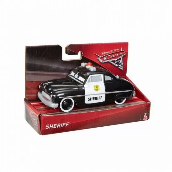 Masinuta macheta Cars 3 Sheriff 12 cm Masinuta macheta Cars 3 Sheriff 12 cm