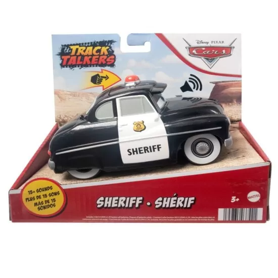 Masina cu efecte sonore Cars Track Talkers Sheriff Masina cu efecte sonore Cars Track Talkers Sheriff