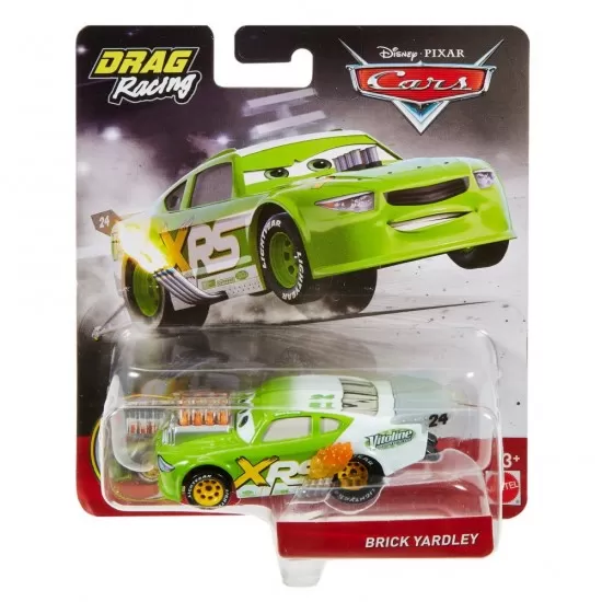 Masinuta metalica de curse Cars XRS personajul Brick Yardley Masinuta metalica de curse Cars XRS personajul Brick Yardley